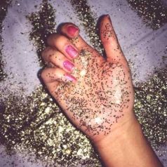 Why is glitter so hard to remove?